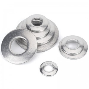 304 stainless steel butterfly washer DIN6796 bowl shaped anti-slip gasket