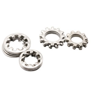 304 Vlekvrye staal Buiten-multiple-Tooth Lock Washer Galvanizing of Carbon Steel Lock Washer