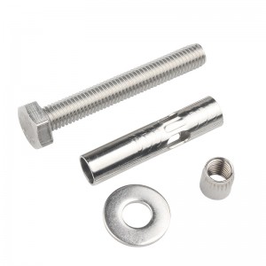 304 stainless steel expansion screw Inner six angle Exploded gecko bolt