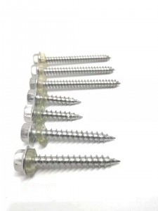 410 Stainless Steel External hexagonal flange surface self-tapping and self drilling screw
