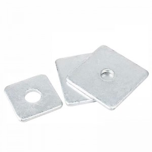 High Strength Hot dip galvanizing DIN436 Square Washers