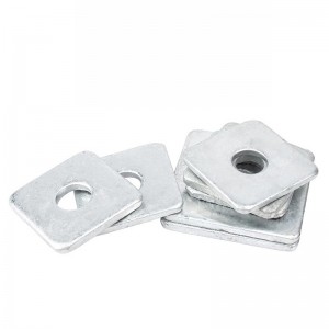 High Strength Hot dip galvanizing DIN436 Square Washers