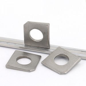 Stainless Steel A2-70 A4-80 SS201 SS304 SS316 DIN434 Square inclined washer