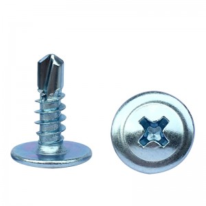 304 Thép không gỉ Đầu phẳng Thin phẳng Chéo CREC