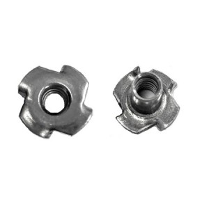 Acero inoxidable A2-70 A4-80 SS201 SS304 SS316 Tuerca de cuatro garras Tuercas en T de 4 dientes