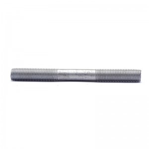 High strength stud bolt Dacromet Plated DIN938 Full tooth half tooth stud