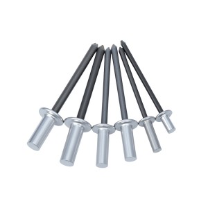 Rivet bolts Φ3.2-Φ6.4 Closed-end flat round head blind rivets Aluminum iron material