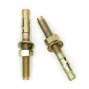 Galvanized car repair gecko expansion bolt rock climbing screws Metal Expansion screws