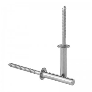 Rivet bolts Φ3.2-Φ6.4 Closed-end flat round head blind rivets
