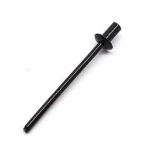 Rivet bolts Φ3.2-Φ6.4 Closed-end flat round head blind rivets iron black