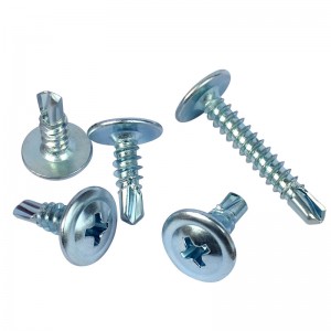 304 Thép không gỉ Đầu phẳng Thin phẳng Chéo CREC