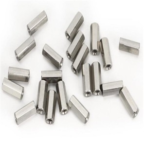 Aço inoxidável A2-70 A4-80 SS201 SS304 SS316 DIN6334 LONG HEX ACOPLING NUTS