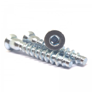 White zinc plating Countersunk cross self-tapping roller coaster silk Self tapping screw