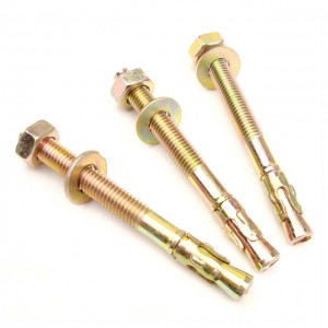 Galvanized car repair gecko expansion bolt rock climbing screws Metal Expansion screws