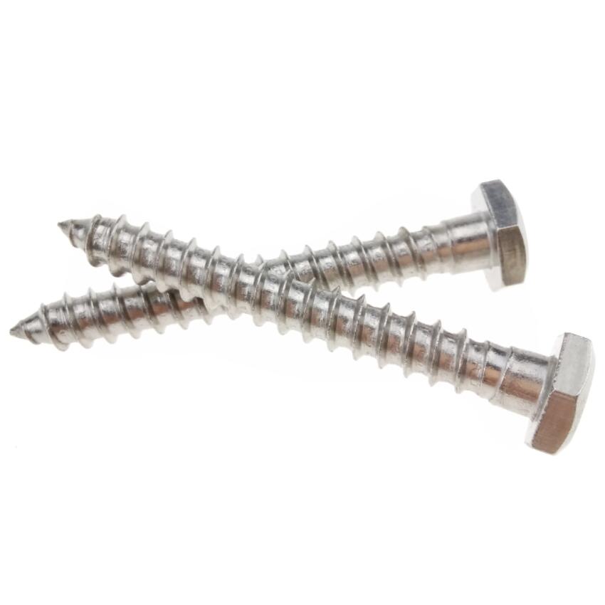 Hex Head Wood Screws