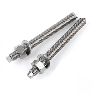 304 stainless steel chemical anchor bolt High strength Galvanized anchor bolt