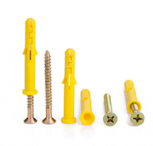 Small Yellow Croaker Plastic Expansion Bolt Stainless Steel 201 Self tapping Screw Plastic Expansion Screw