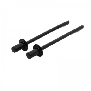 Rivet bolts Φ3.2-Φ6.4 Closed-end flat round head blind rivets iron black