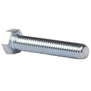 ANC BSW High Strength White Zinc Plated Hex Bolts