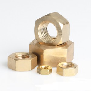 Brass Copper DIN934 Hex Nuts