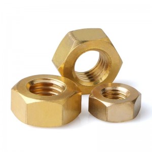 Brass Copper DIN934 Hex Nuts