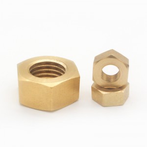 Brass Copper DIN934 Hex Nuts