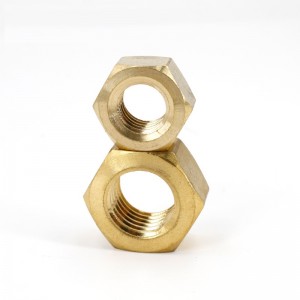 Brass Copper DIN934 Hex Nuts