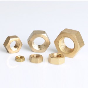 Brass Copper DIN934 Hex Nuts