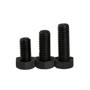 Grade 4.8 Carbon Steel DIN931 DIN933 Black Oxide Hex Bolts