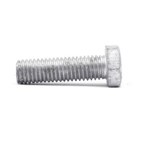 Gred 4.8 Keluli Karbon DIN931 DIN933 Hot Dip Galvanized HDG Hex Bolts