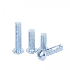 Alta Estrengh Grau 4.8 8,8 10,9 12,9 Galvanizado Azul Branco Branco ISO7380 Button Hex Hex Socket para parafusos