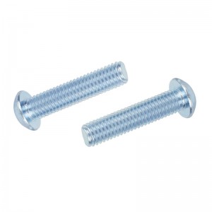 Alta Estrengh Grau 4.8 8,8 10,9 12,9 Galvanizado Azul Branco Branco ISO7380 Button Hex Hex Socket para parafusos