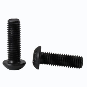 High Strengh Grade 4.8 8.8 10.9 12.9 Black Oxide ISO7380 Button Head Hex Socket Bolts