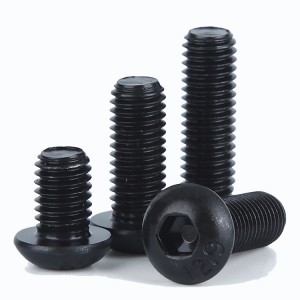 High Strengh Grade 4.8 8.8 10.9 12.9 Black Oxide ISO7380 Button Head Hex Socket Bolts