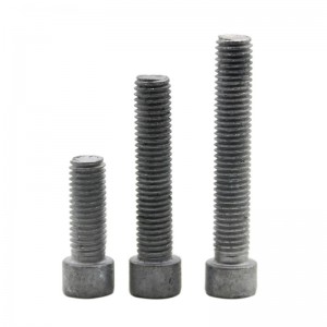 Gred strengh tinggi 4.8 8.8 10.9 12.9 Steel Hot Dip Galvanized HDG DIN912 Allen Bolts