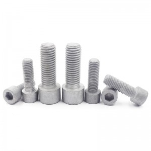 Gred strengh tinggi 4.8 8.8 10.9 12.9 Steel Hot Dip Galvanized HDG DIN912 Allen Bolts