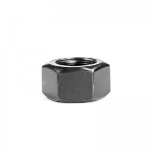 High Strength Grade 4 8 10 12 Steel Black Oxide DIN934 Hex Nuts