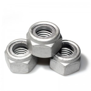 High Strength Grade 4 8 10 12 Steel Dacromet DIN982 DIN985 Nylon Lock Nuts Nylock Nuts