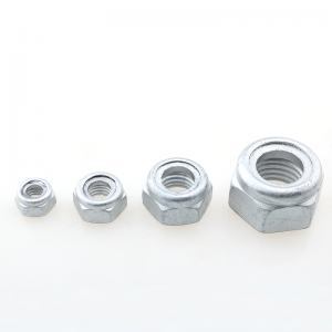 High Strength Grade 4 8 10 12 Steel Dacromet DIN982 DIN985 Nylon Lock Nuts Nylock Nuts