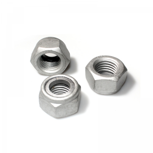 High Strength Grade 4 8 10 12 Steel Dacromet DIN982 DIN985 Nylon Lock Nuts Nylock Nuts