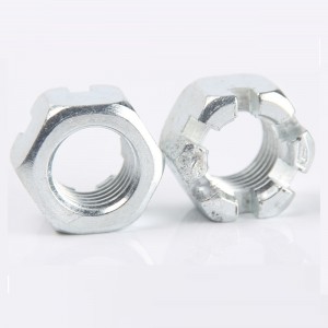 Kekuatan Tinggi Gred 4 8 10 12 Keluli Galvanized Blue White Zinc Plated DIN935 Kacang Istana