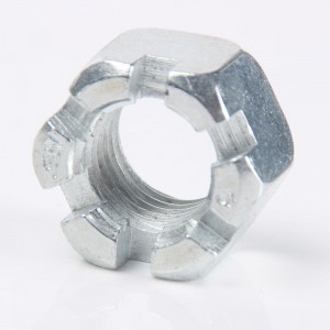 Kekuatan Tinggi Gred 4 8 10 12 Keluli Galvanized Blue White Zinc Plated DIN935 Kacang Istana