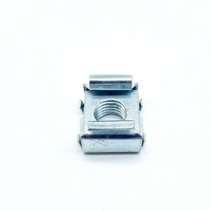 High Strength Grade 4 8 10 12 Steel Galvanized Blue White Zinc Plated Cage Nuts