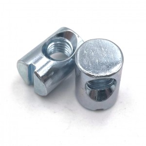 High Strength Grade 4 8 10 12 Steel Galvanized White Blue Zinc Plated DIN934 Hex Nuts