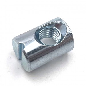 High Strength Grade 4 8 10 12 Steel Galvanized White Blue Zinc Plated DIN934 Hex Nuts