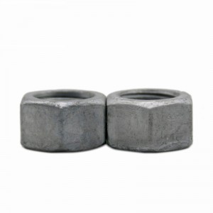 High Strength Grade 4 8 10 12 Steel Hot Dip Galvanized DIN934 Hex Nuts