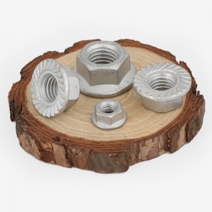 Grado de alta resistencia 4 8 10 12 Acero Dip Hot Galvanized HDG chapado DIN6923 NUTAS DE GRANDA HEX
