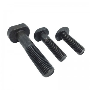 High Strength Grade 4.8 8.8 10.9 12.9 Black Oxide DIN186 T Bolts