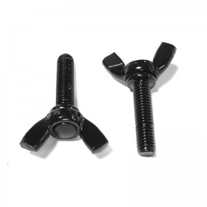 חוזק גבוה דרגת 4.8 8.8 10.9 12.9 Black Oxide DIN316 Butterfly Wing Bolts