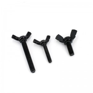 חוזק גבוה דרגת 4.8 8.8 10.9 12.9 Black Oxide DIN316 Butterfly Wing Bolts